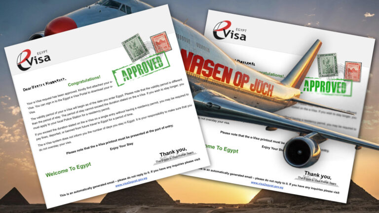 eVisa Egypt Approved